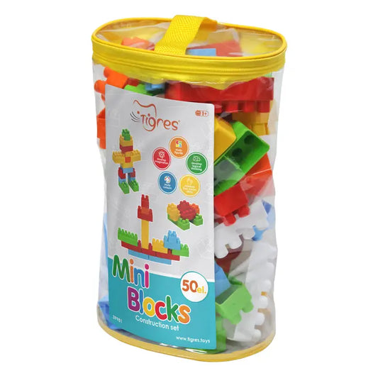 Construction Set "Mini Blocks" 50 el, Tigres