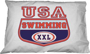 1Line Sports USA Swimming Pillowcase