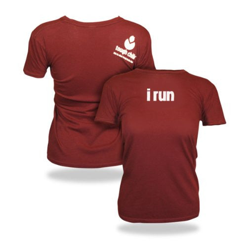 Tough Chik Women's "i run" T-Shirt (S, L)