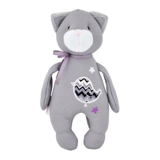 “Star” Soft Baby Plush Toy — Cat (Мягкая игрушка для малышей «Звёздочка» — Котик)