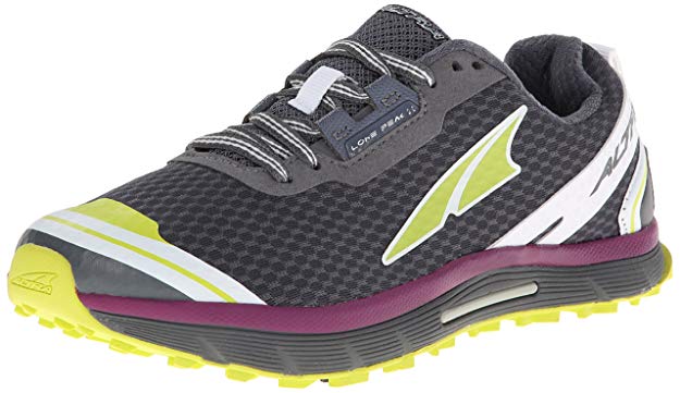Altra Women's Lone Peak II Trail Running Shoe (Dark Grey) Size 6)