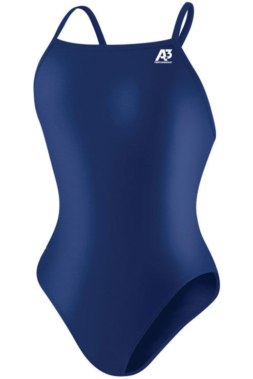 A3 Performance Xback Poly w/Contrast Trim - Navy Size 26