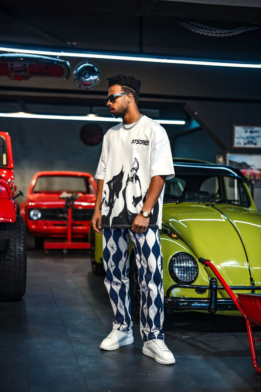 ATSOBER Oversized T-Shirt - Unisex Minimalist Cotton Tee