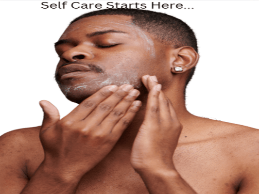 Anti-Acne Organic Two-Step System Facial Scrub and Moisturizer - For MEN