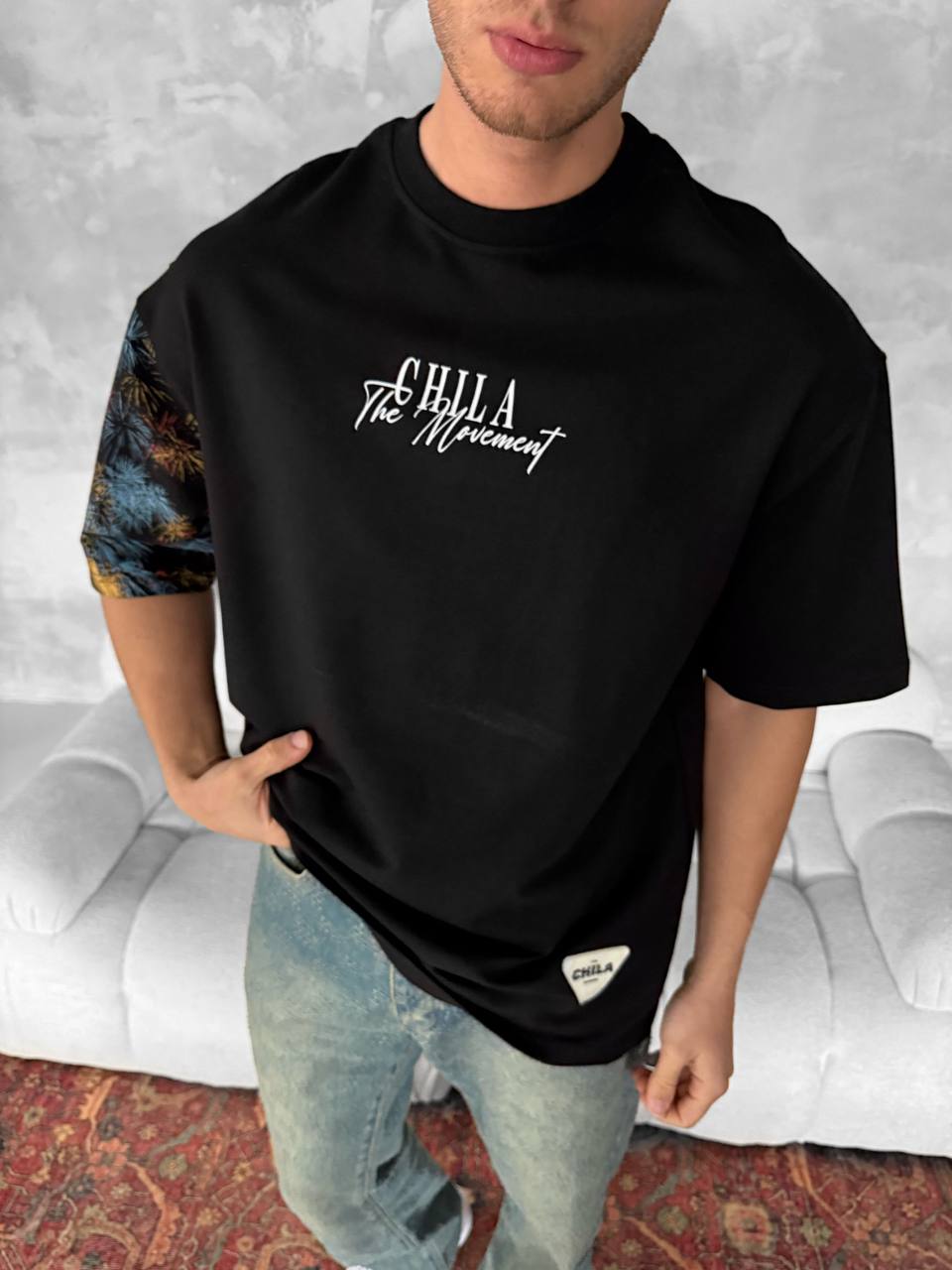 CHILLA The Movement Graphic Cotton Tee