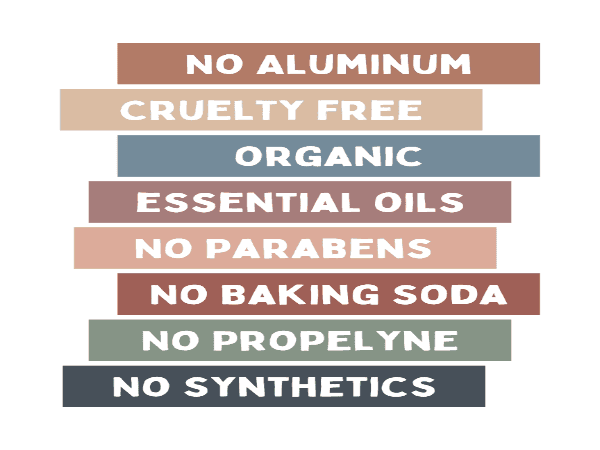 ORGANIC DEODORANT- VANILLA MUSK FRAGRANCE - FOR MEN