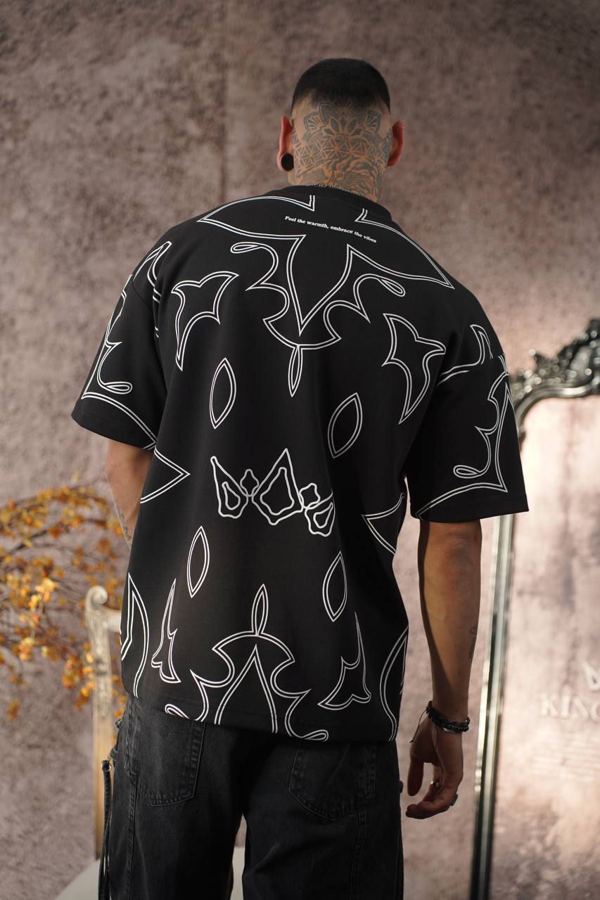 Deftlouwear Digital Print Rayon Shirt - Men's Short Sleeve Beach Shirt - Lightweight Summer Top