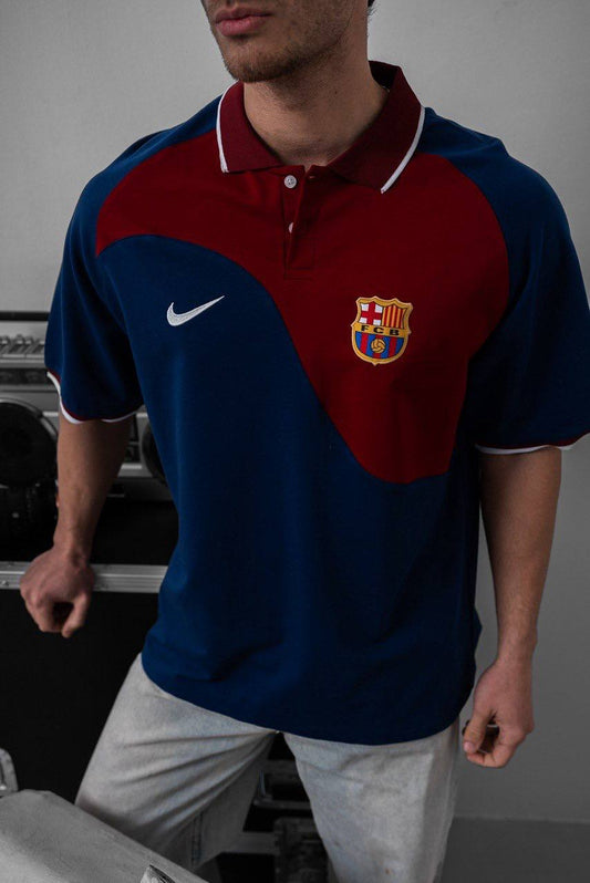 FC Barcelona Football Jersey - Official Emblem