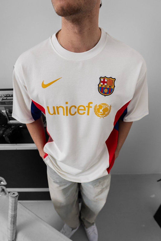 FC Barcelona UNICEF T-Shirt - Stylish Tee for Barça Fans & Charity Support
