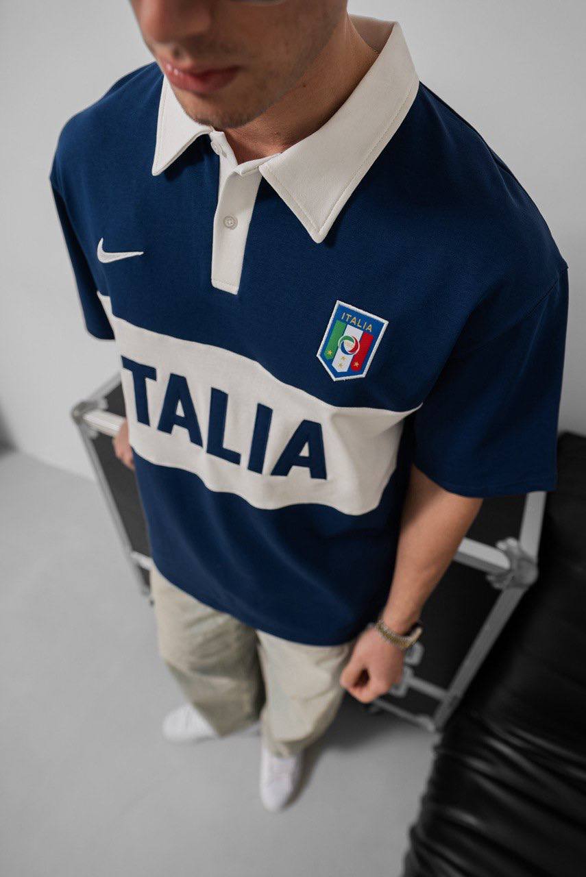 Italy Football T-Shirt - Stylish Tee for Italy National Team Fans