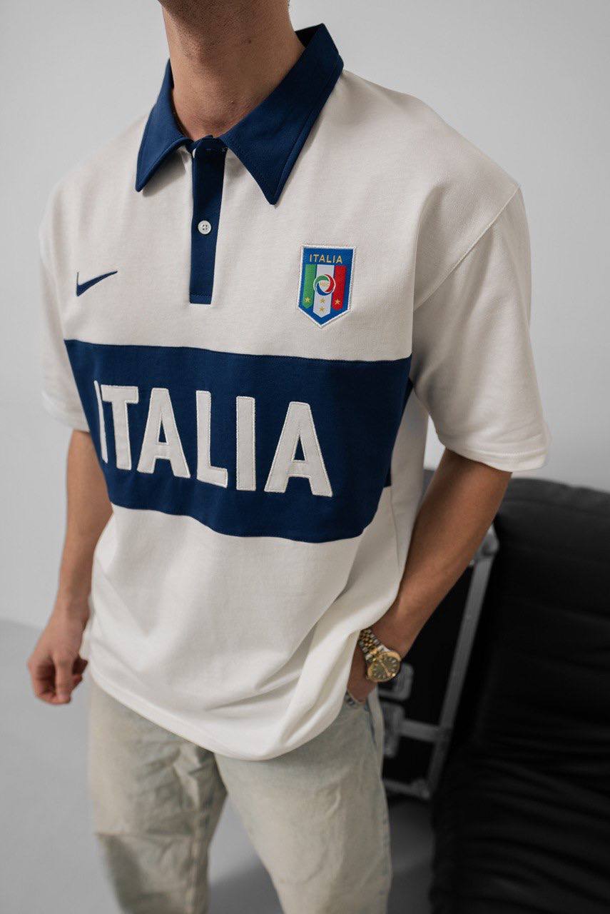 Italy Football T-Shirt - Stylish Tee for Italy National Team Fans