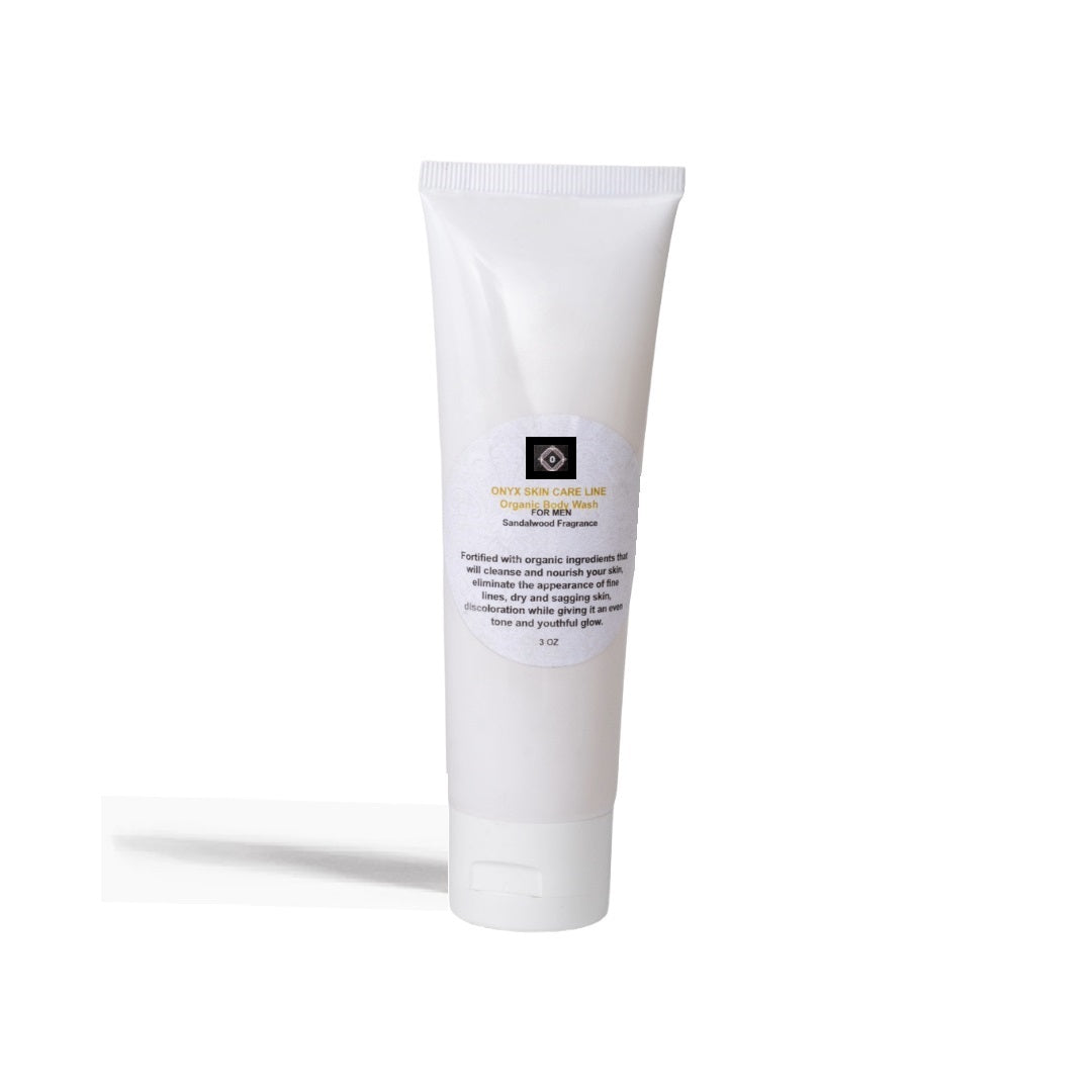 Organic Nourishing Body Wash Single 3 oz. Tubes - for MEN