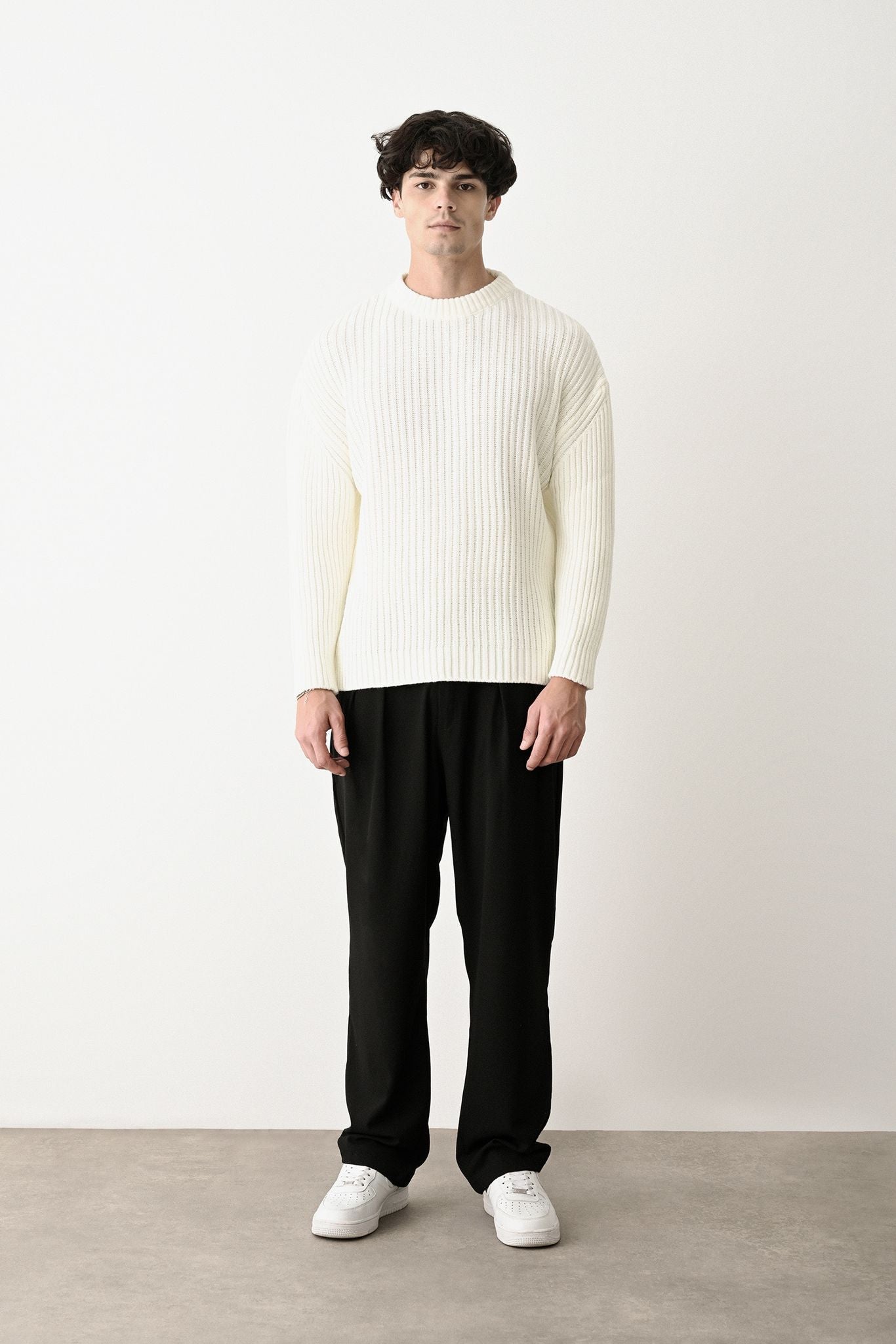 Modern Oversized Knit Sweater