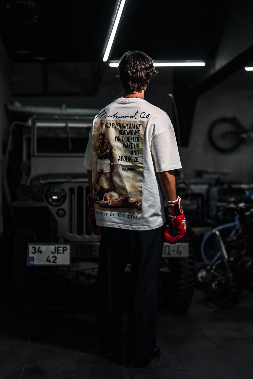 Muhammad Ali Graphic Cotton T-Shirt – Greatest of All Time