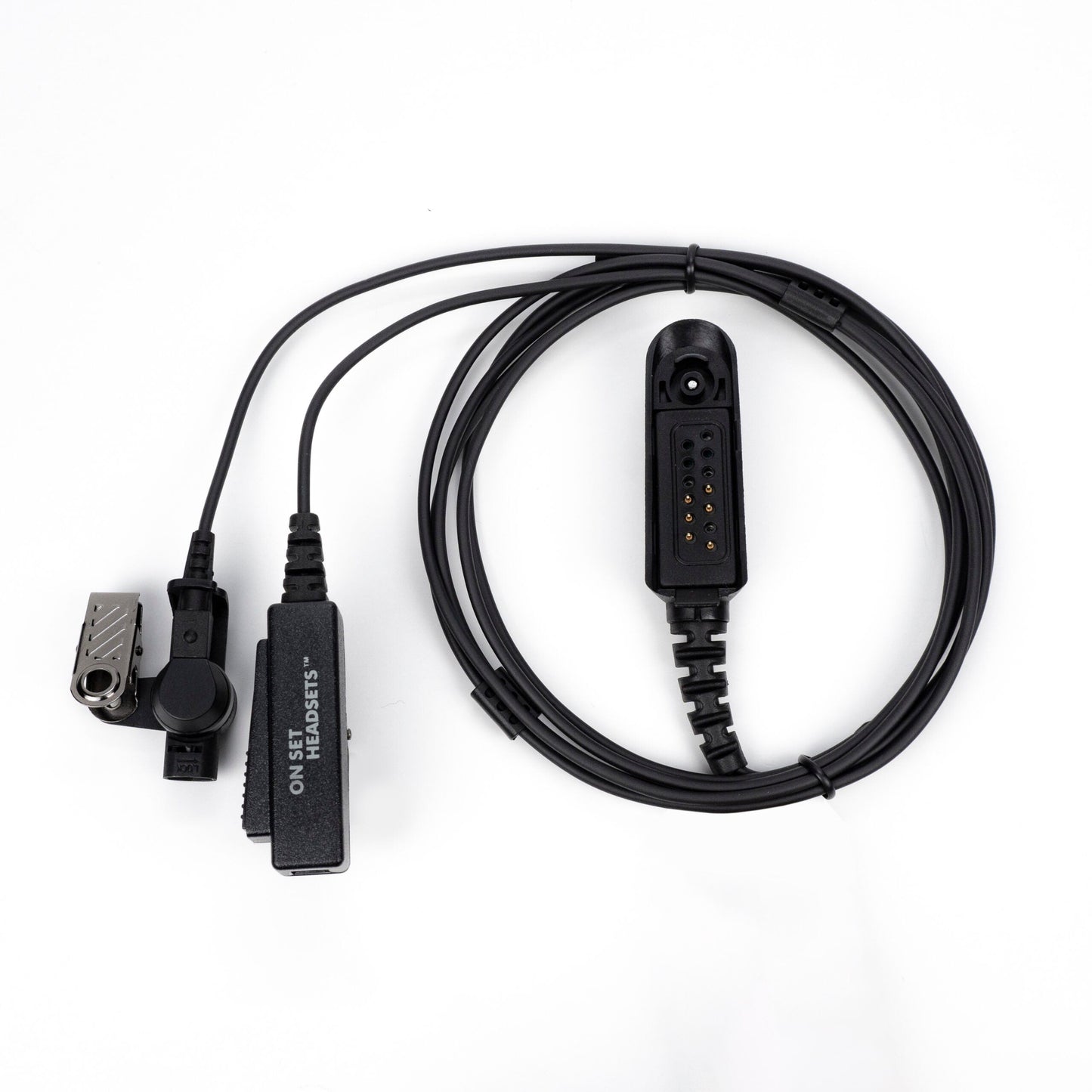 On Set Headsets™️ FilmPro with 6 Pin Motorola M4 Connector (Black)