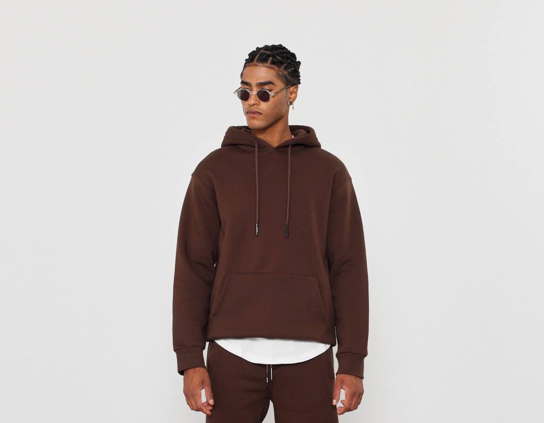 Oversized Hoodie Sweatshirt in Solid Color