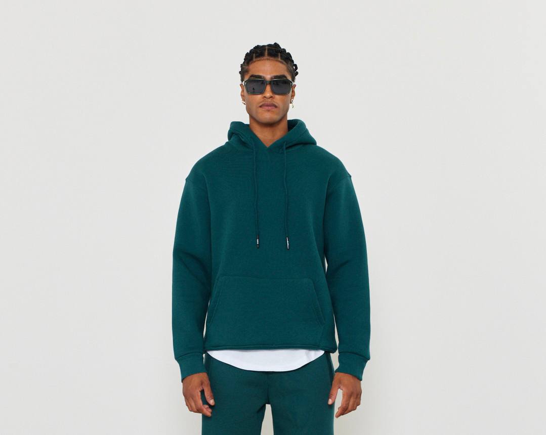 Oversized Hoodie Sweatshirt in Solid Color