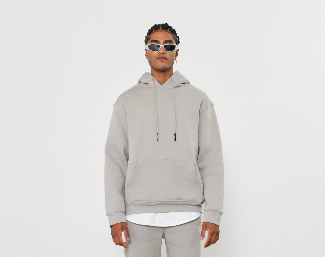 Oversized Hoodie Sweatshirt in Solid Color