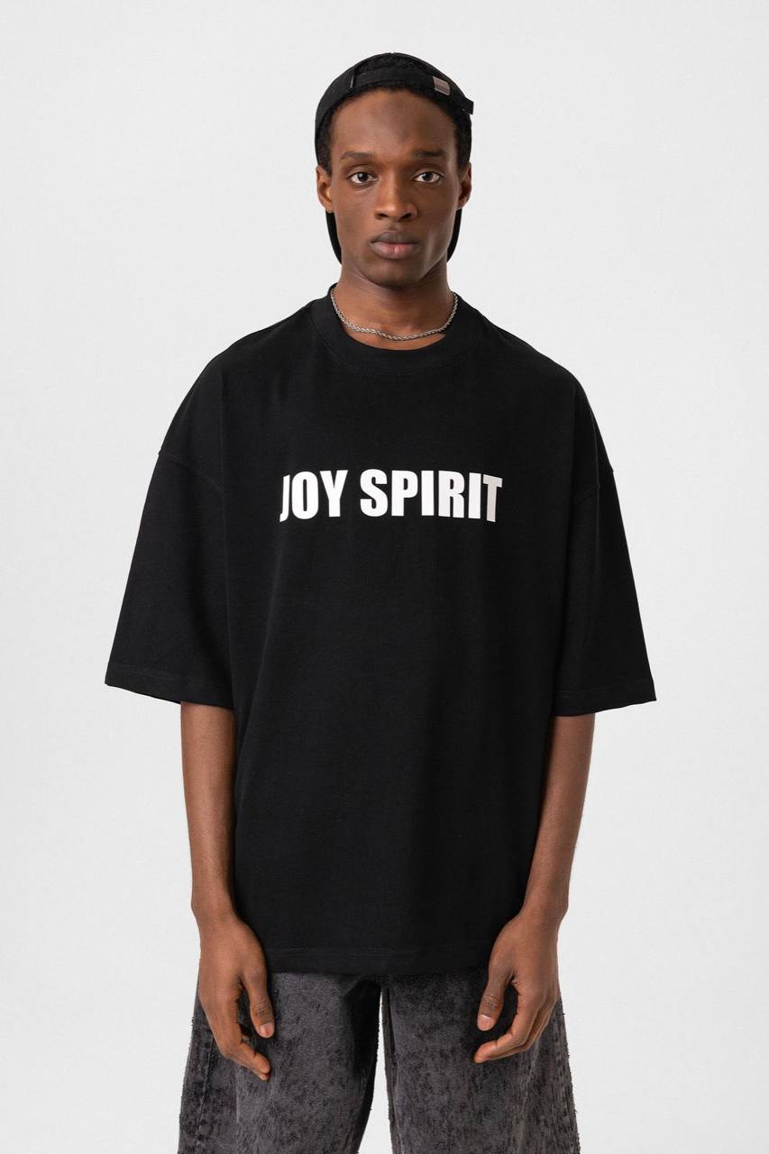 Oversized T-Shirt JOY SPIRIT Graphic Tee