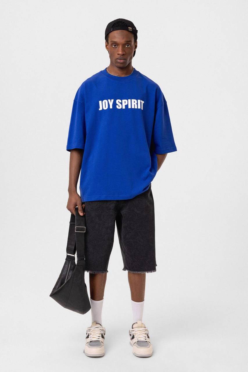 Oversized T-Shirt JOY SPIRIT Graphic Tee