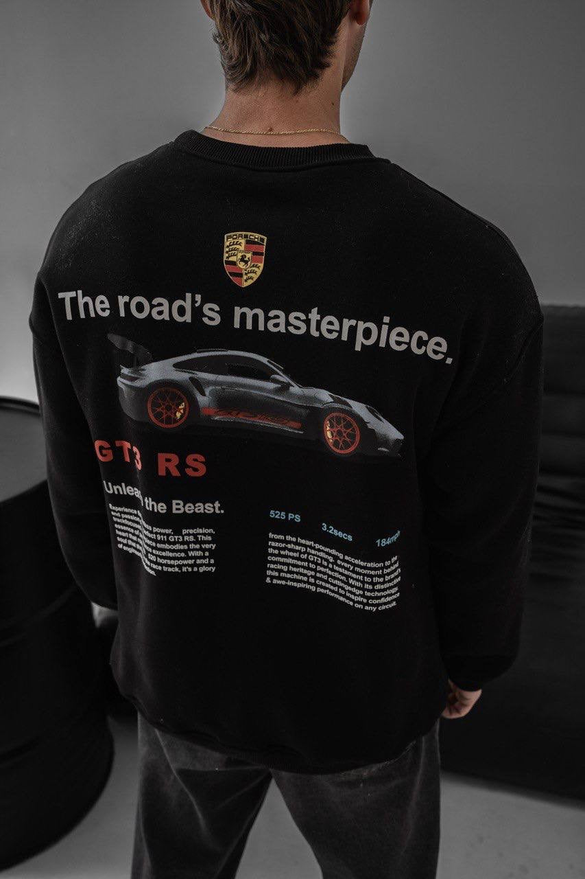 Porsche Printed Oversized Sweatshirt