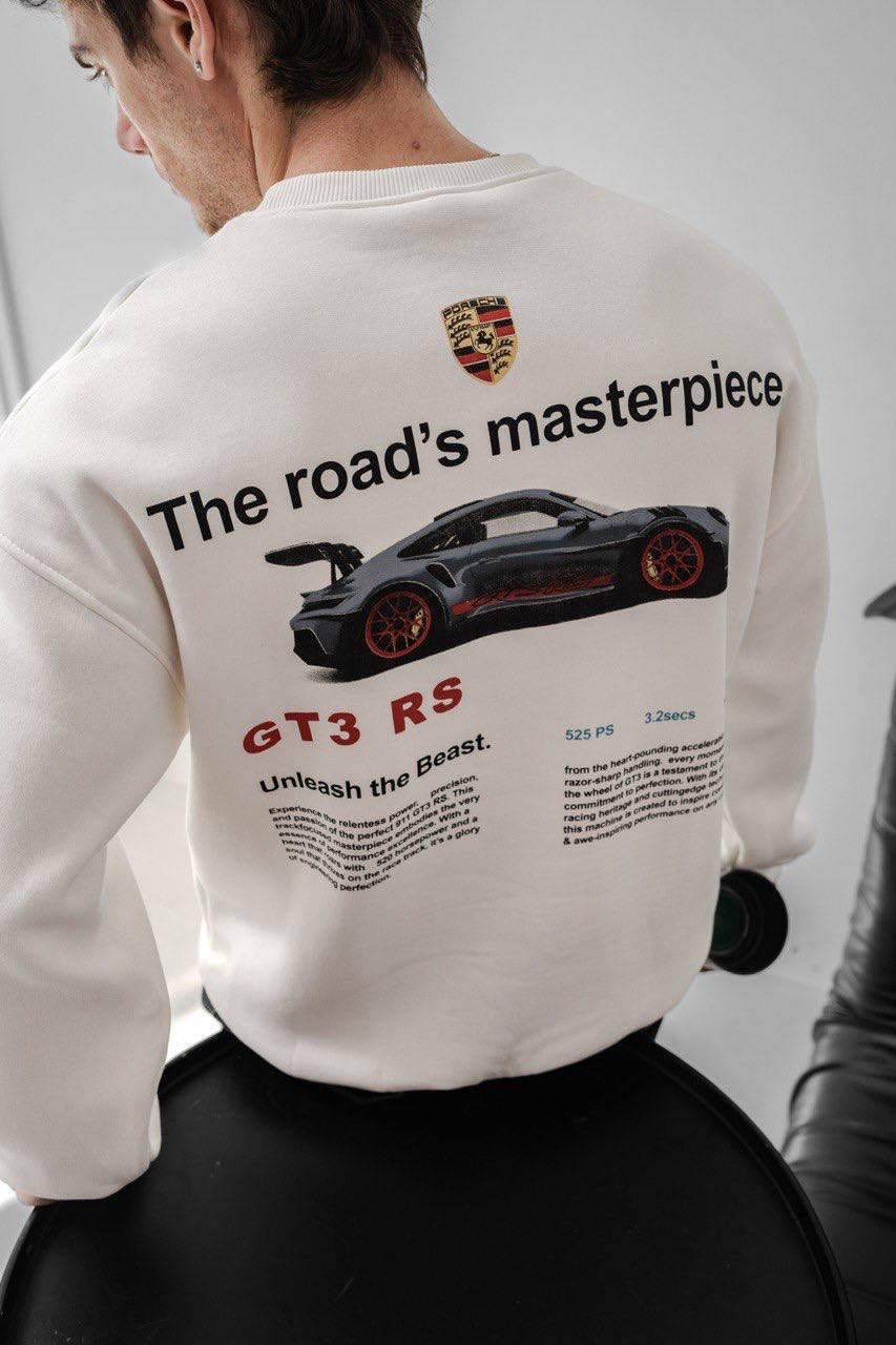 Porsche Printed Oversized Sweatshirt