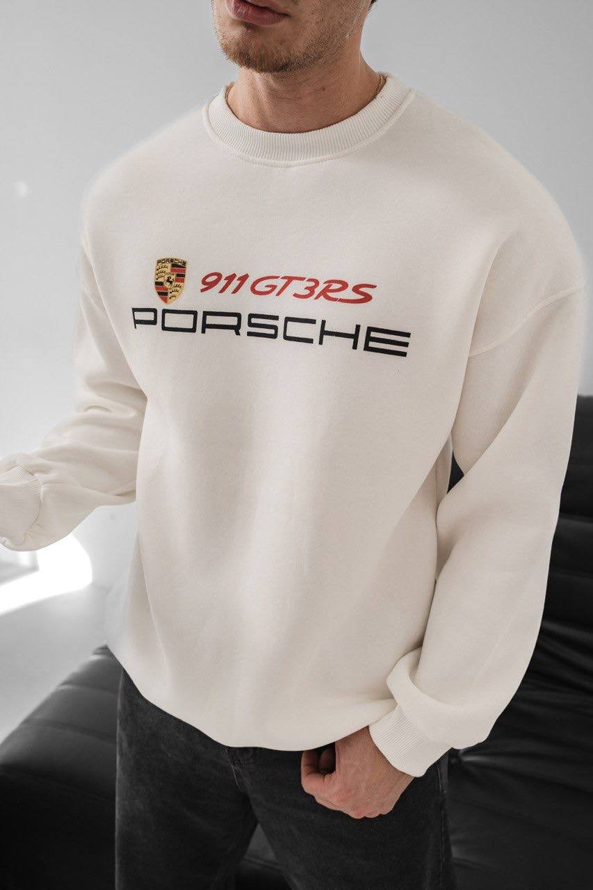 Porsche Printed Oversized Sweatshirt