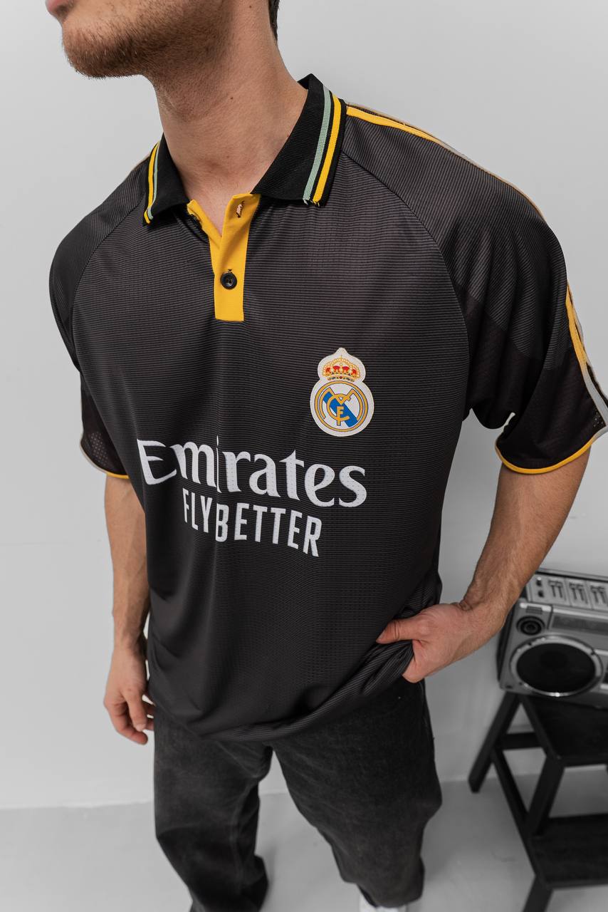 Real Madrid 2024-25 Home Jersey | Unisex Cotton Fan Shirt