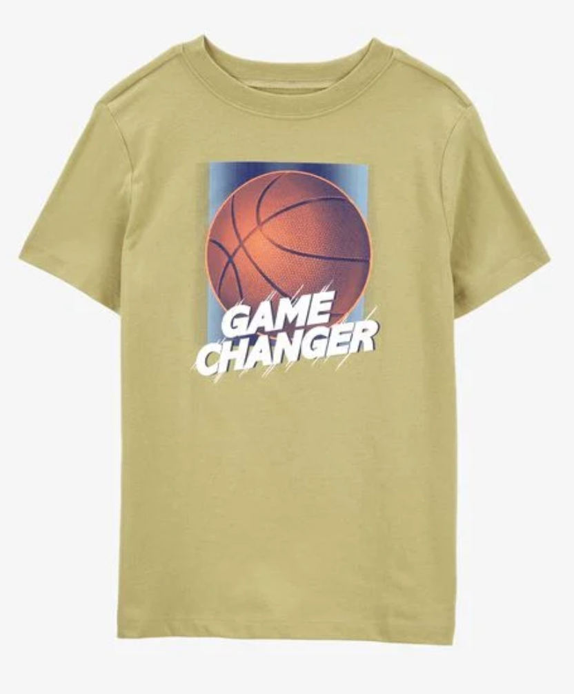 Toddler Boy Volleyball Short-Sleeve Graphic Tee - White