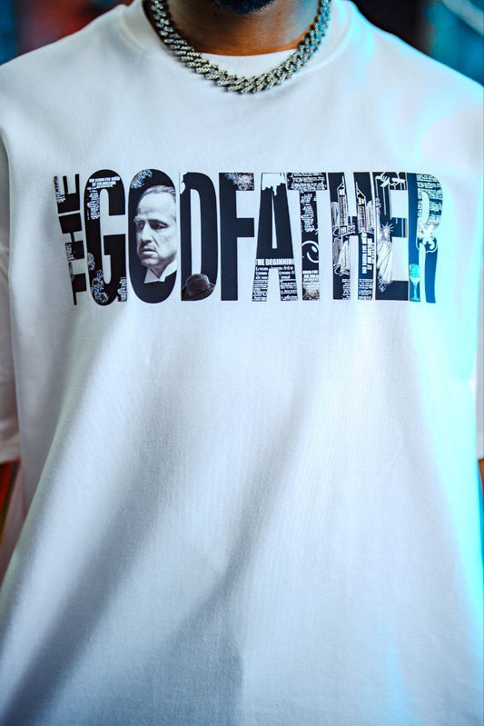 The Godfather Vito Corleone Graphic Cotton T-Shirt – Classic Movie Tee