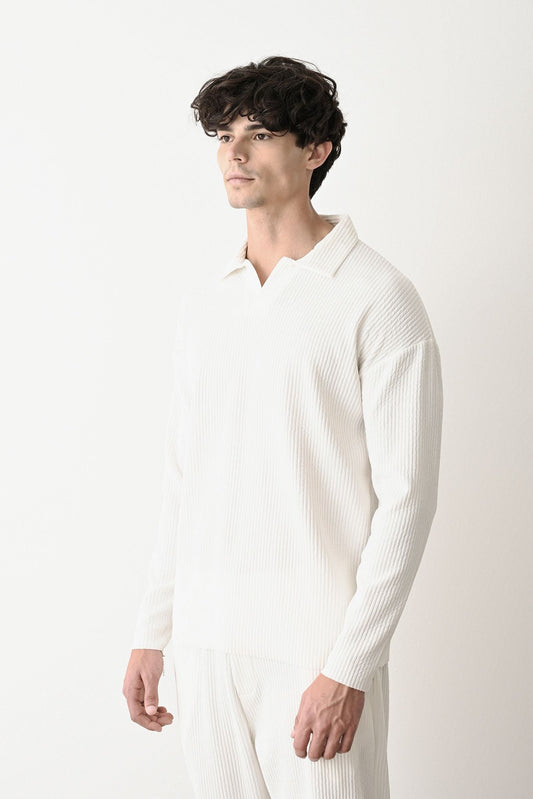 Collared Oversized Knitwear