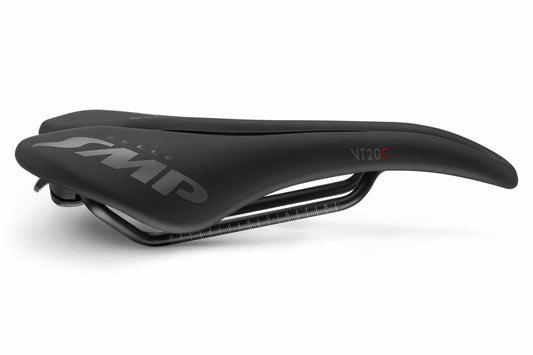 Selle SMP VT20C Saddle with Carbon Rail (Black)