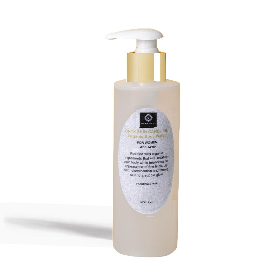 Organic Body Wash Anti Acne - 11 Organic Fragrances - for Women
