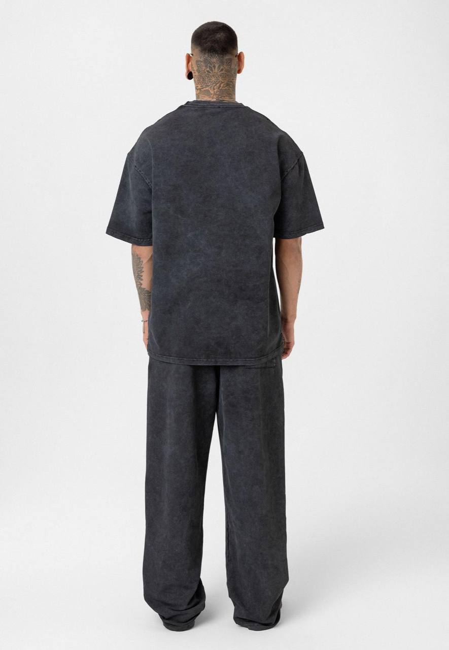 Oversized Washed Tracksuit Set