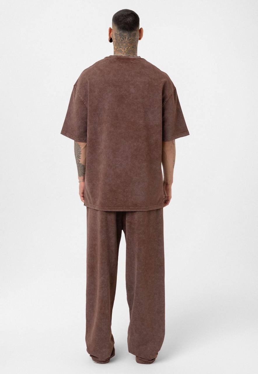 Oversized Washed Tracksuit Set