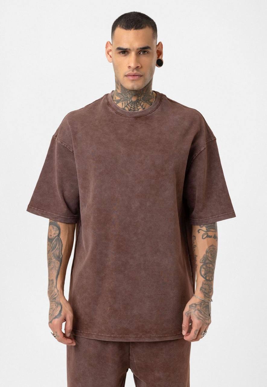 Oversized Washed Tracksuit Set