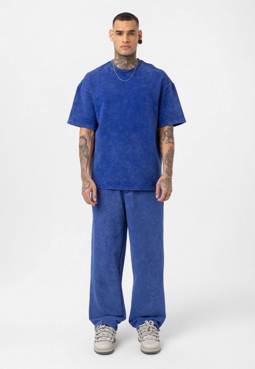 Oversized Washed Tracksuit Set