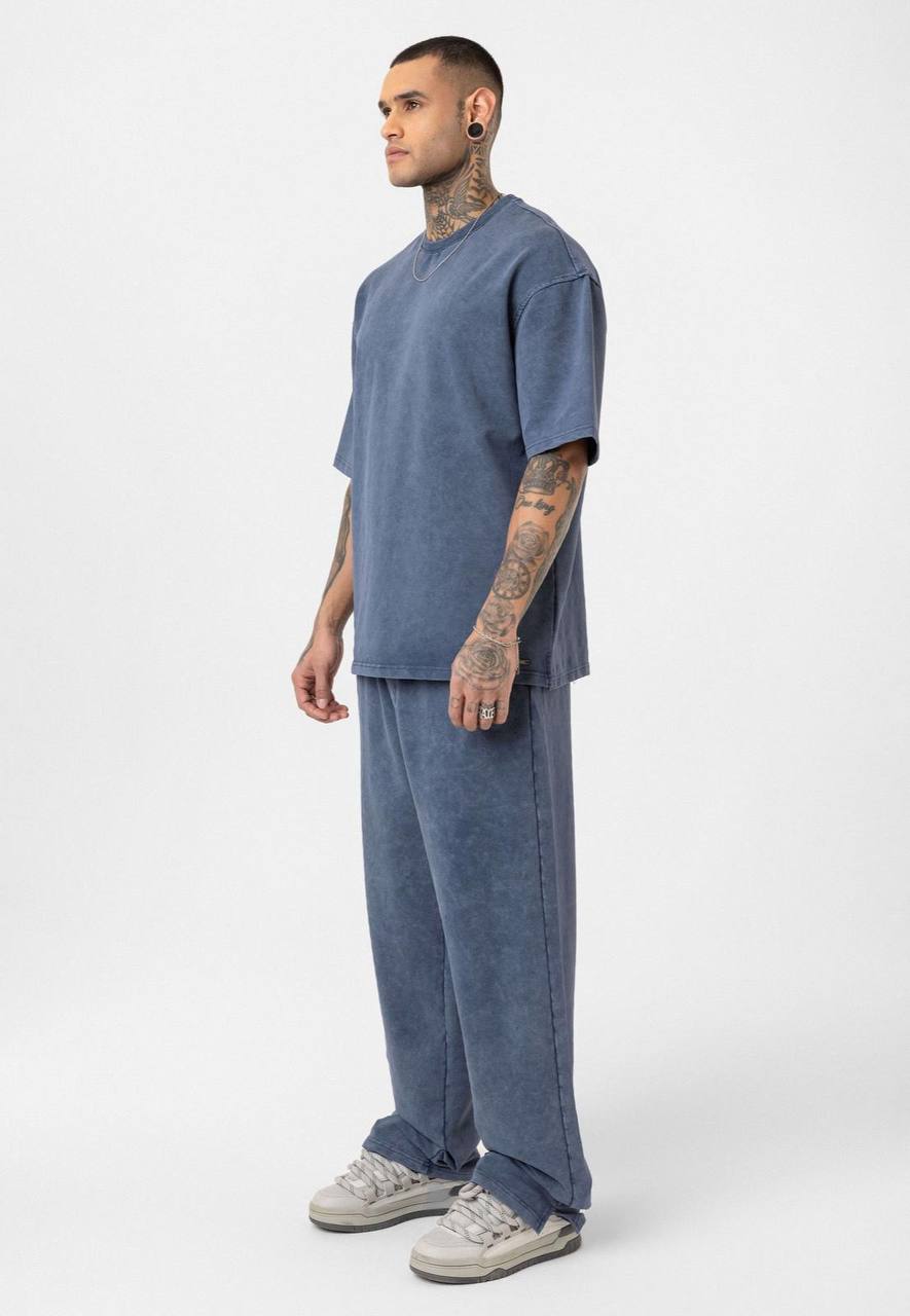 Oversized Washed Tracksuit Set