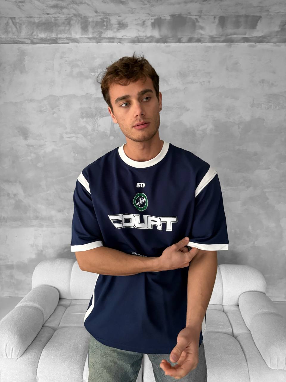 COURT Graphic Cotton Tee