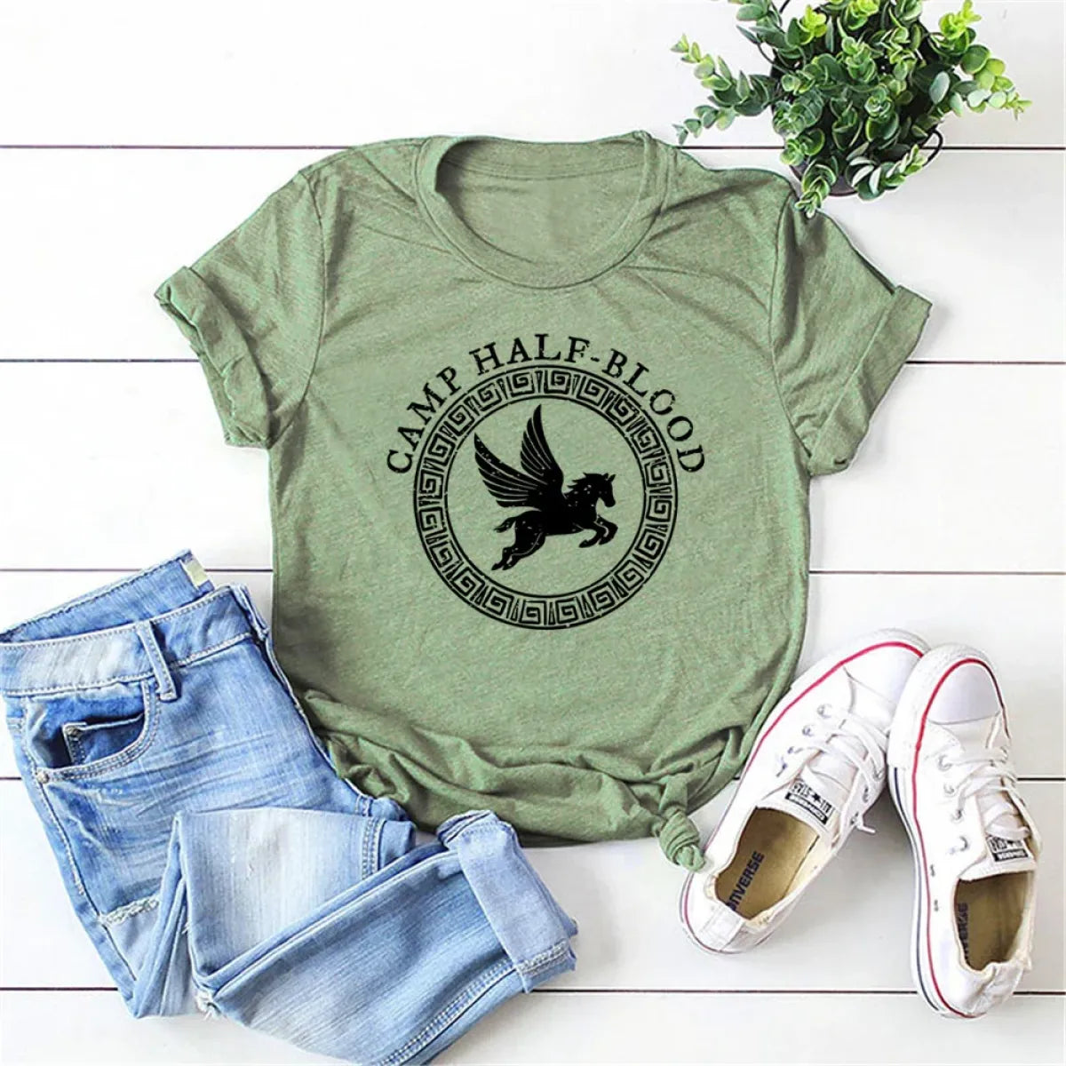 Camp Half-Blood T-Shirt – Percy Jackson Vintage Tee