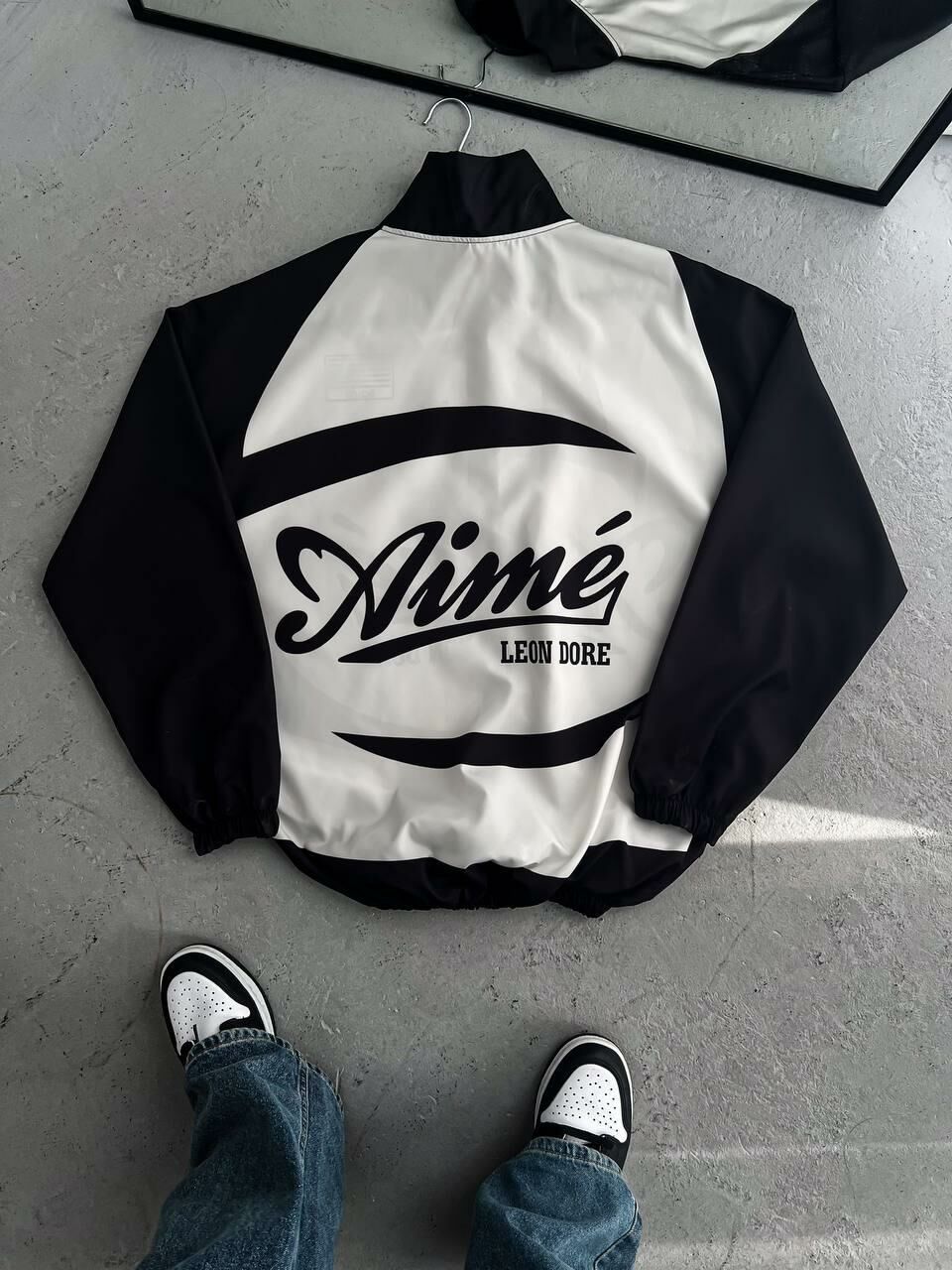New Season LeBron James Inspired Thick Parachute Fabric Aime Leon Dore Raincoat