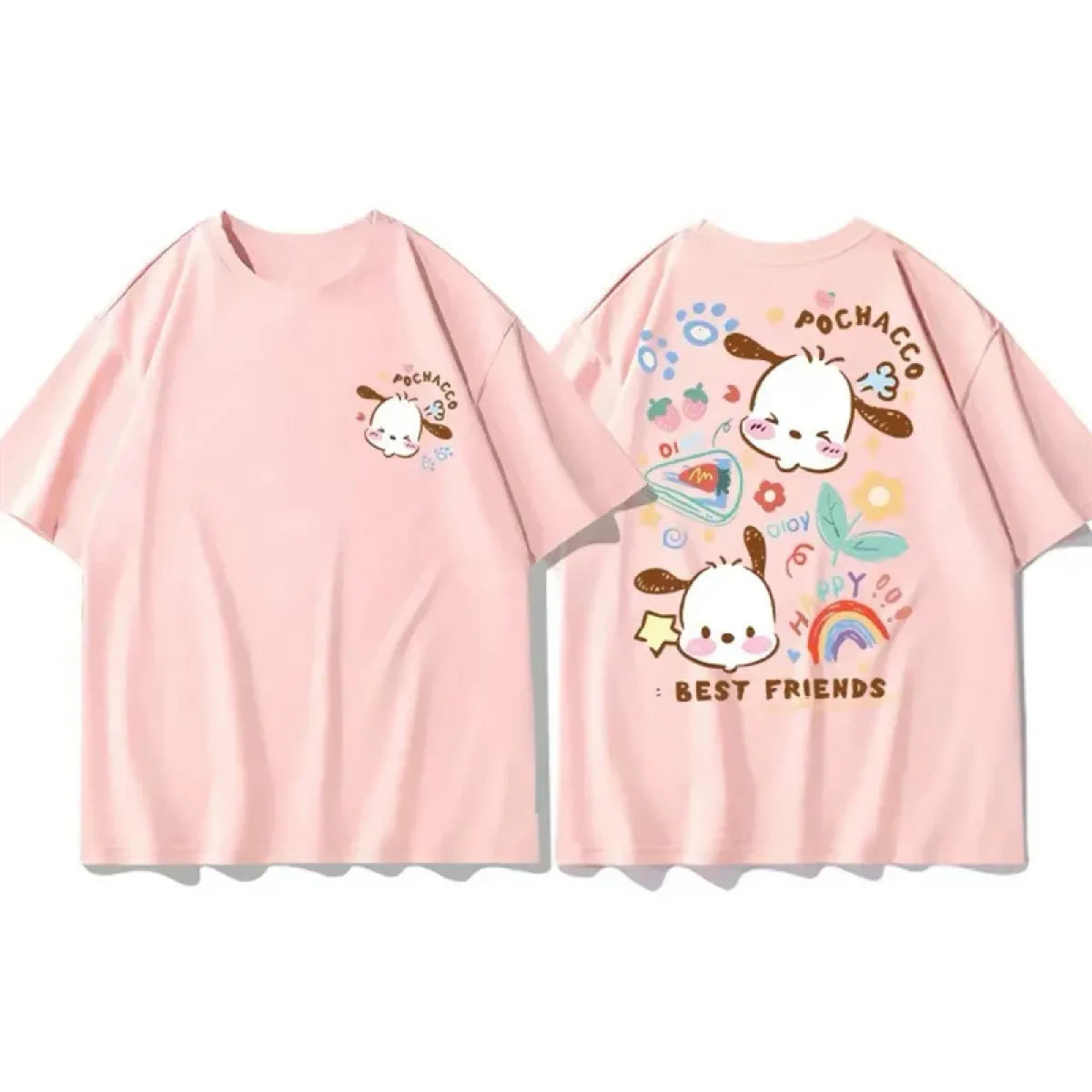 Harajuku Anime Graphic T-Shirt