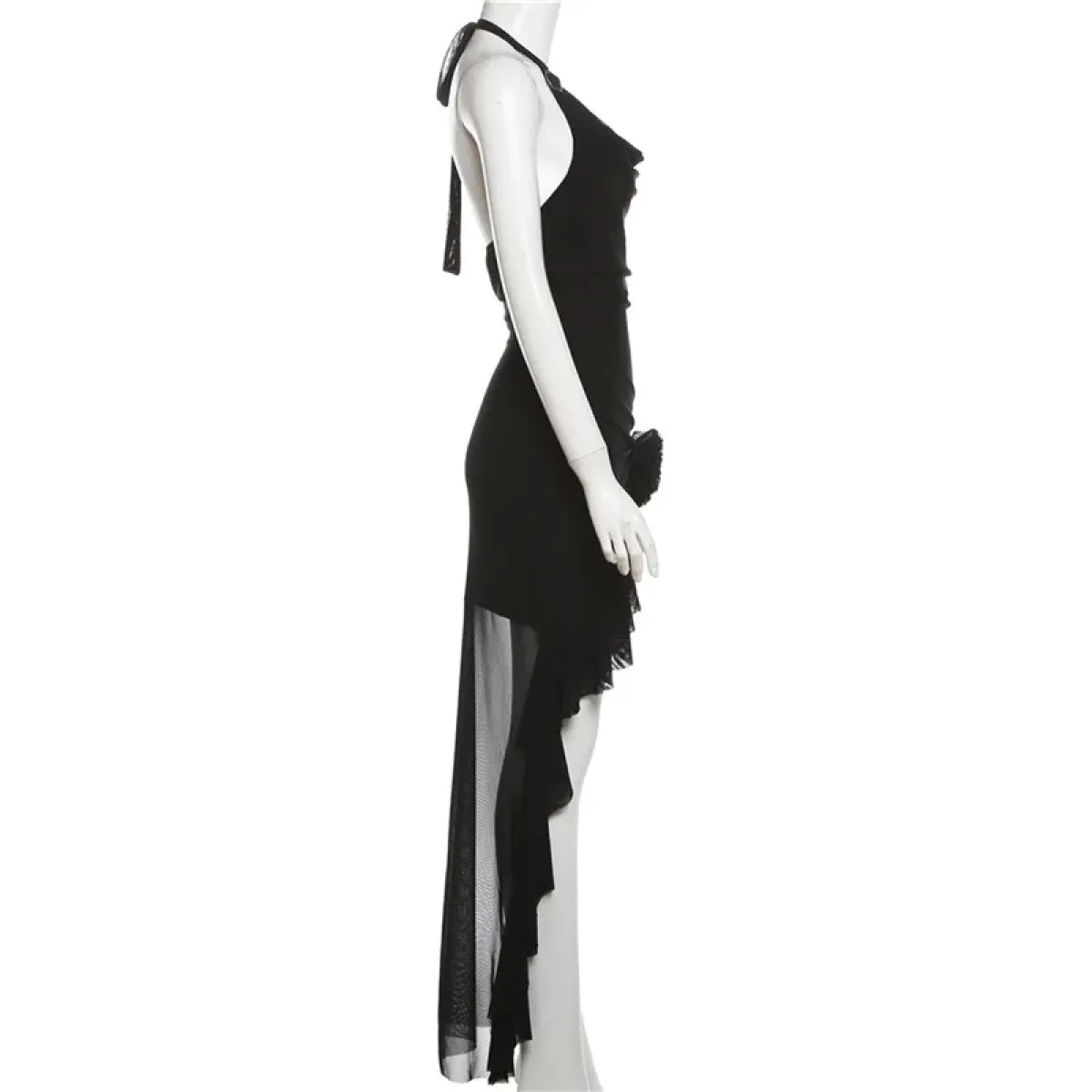 Harajuku Irregular Ruffle Dress