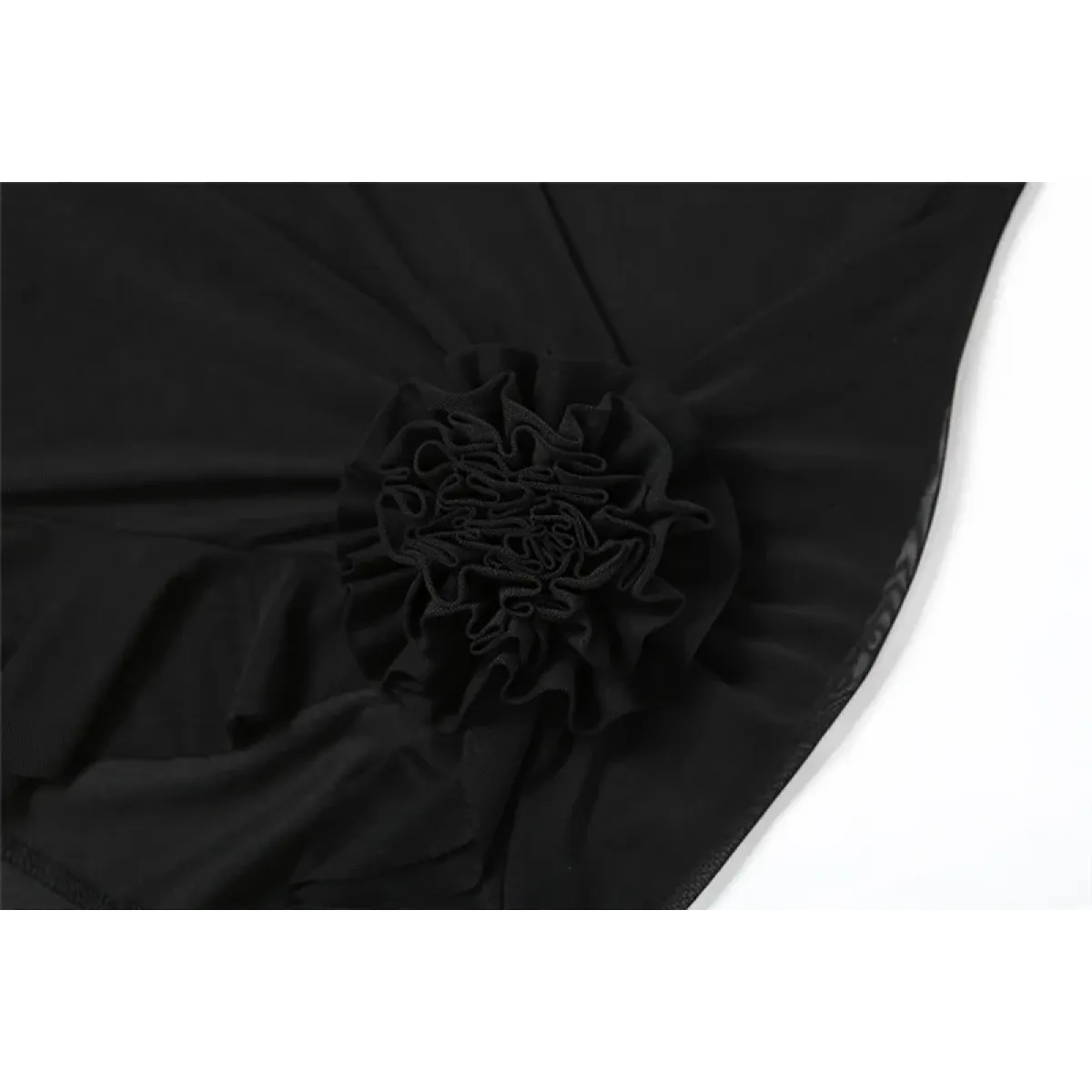 Harajuku Irregular Ruffle Dress