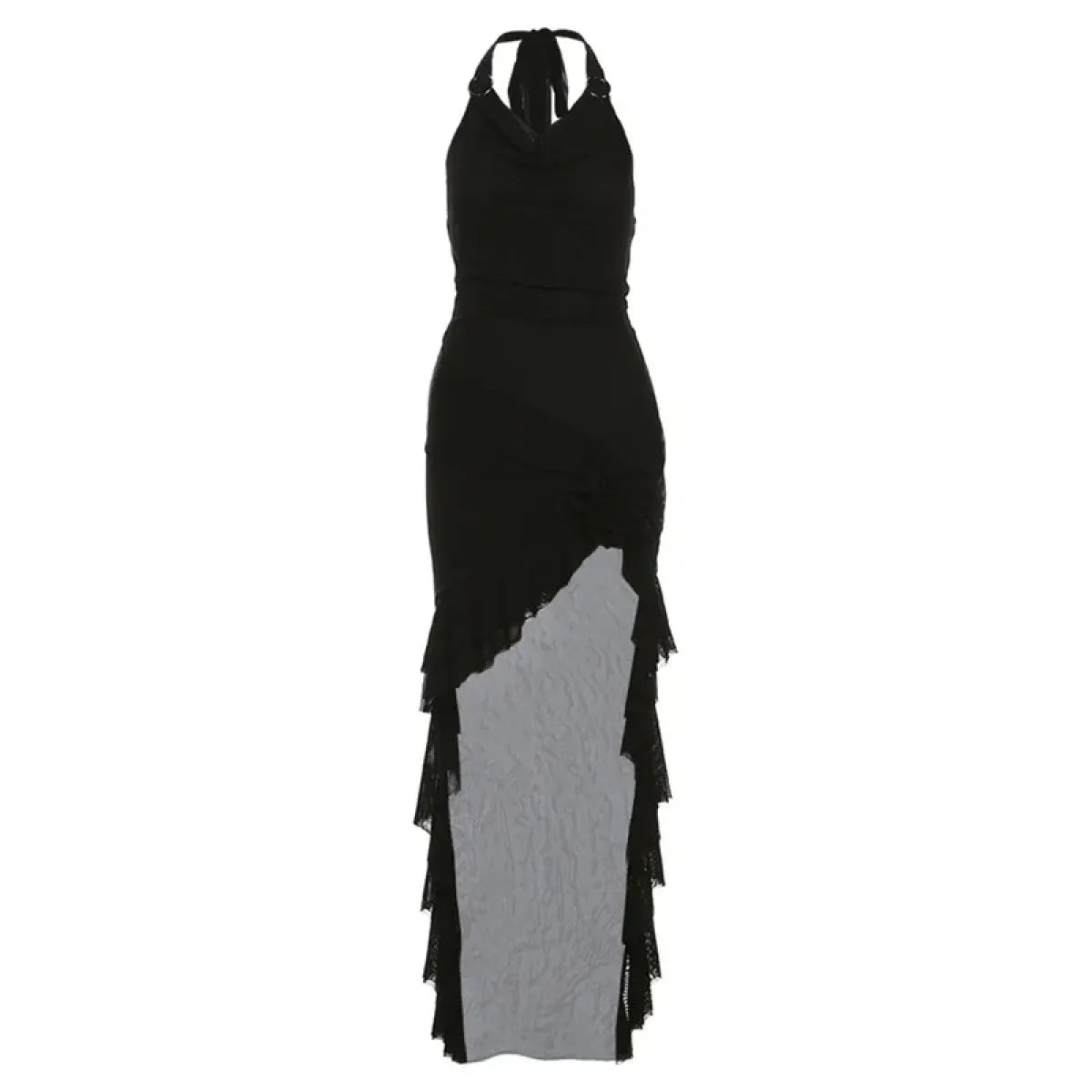 Harajuku Irregular Ruffle Dress