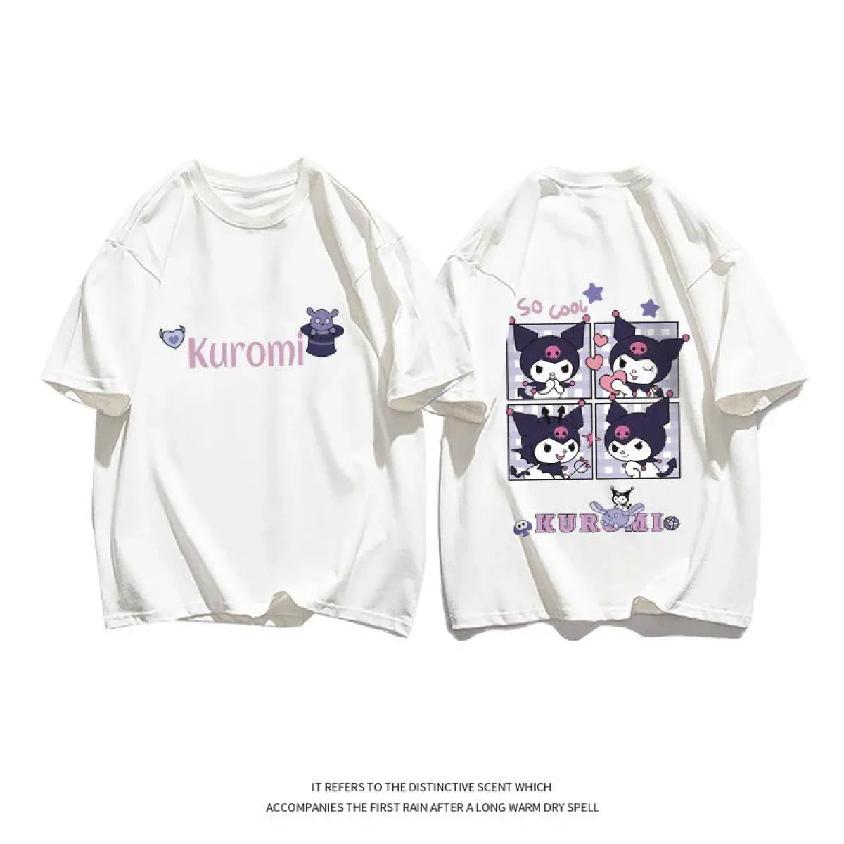 Harajuku Kuromi Cartoon T-Shirt