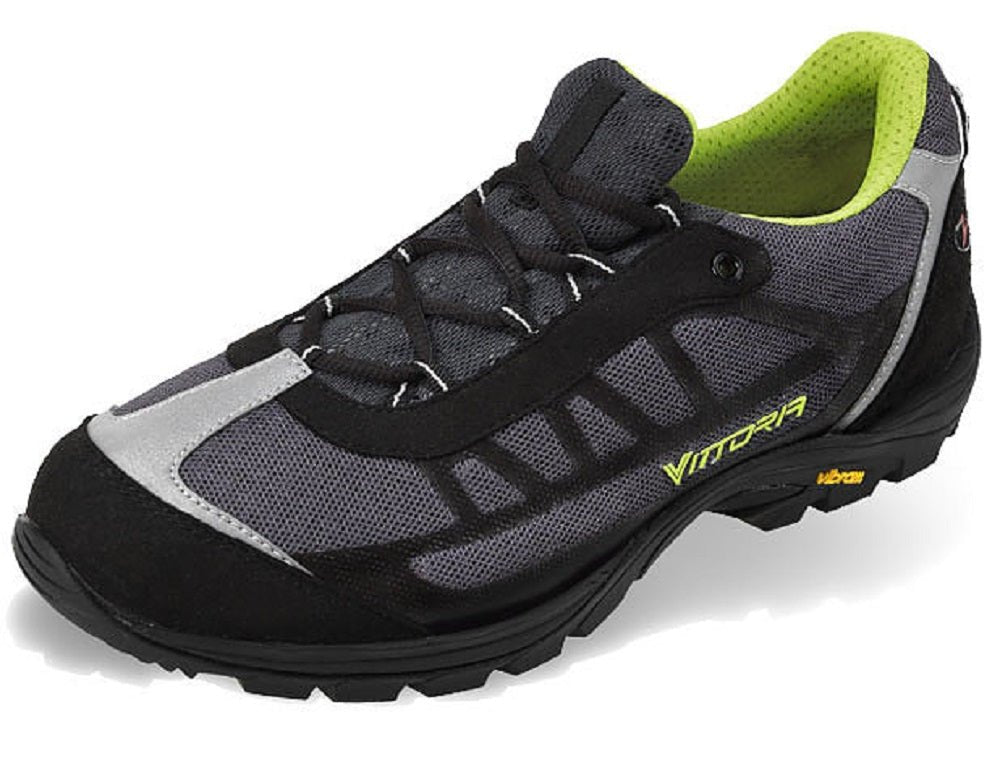 Vittoria Xplorer MTB Cycling Shoes - Black/Lime Green EU 40 US 7.5