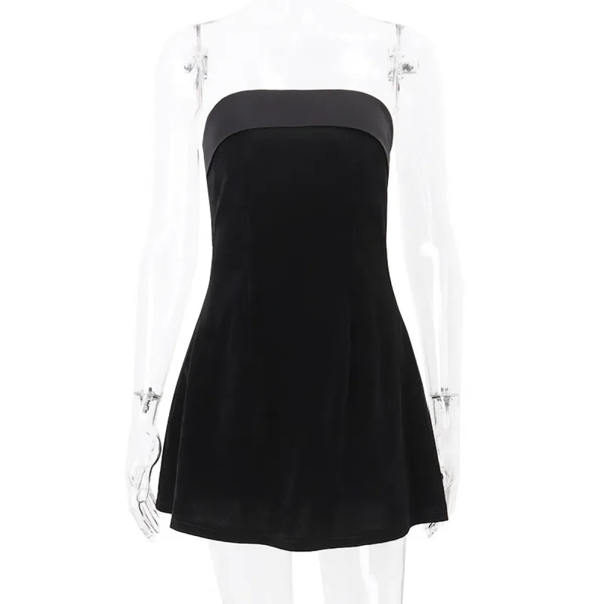 Elegant Velvet Mini Dress