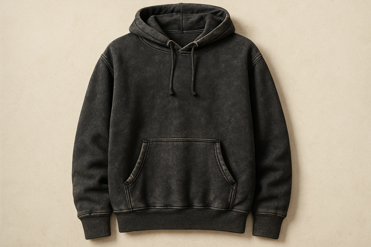 VINTAGE BLACK HOODIE