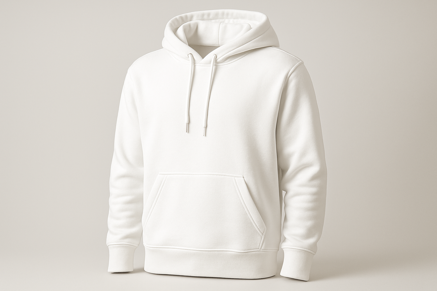 WHITE HOODIE
